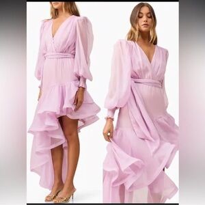 ELLIATT Louise Ruffle Gown, Size X-Small, $298